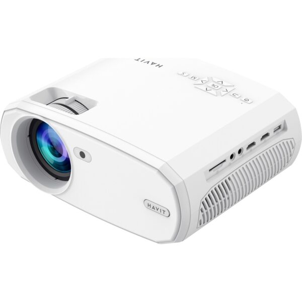 Havit PJ202 Hd 1080P Taşınabilir Projeksiyon Cihazı - Wifi, 220 Ansi, Bluetotoh, Screen Mirror