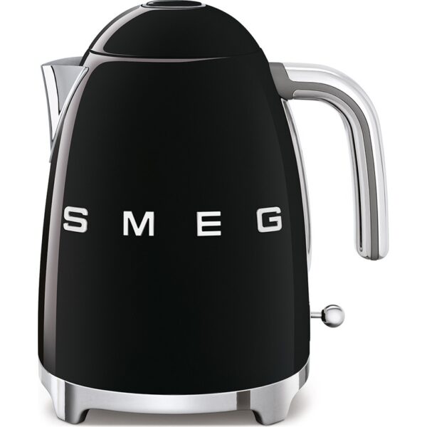 Smeg Siyah Kettle ve 1x2 Ekmek Kızartma Makinesi Seti