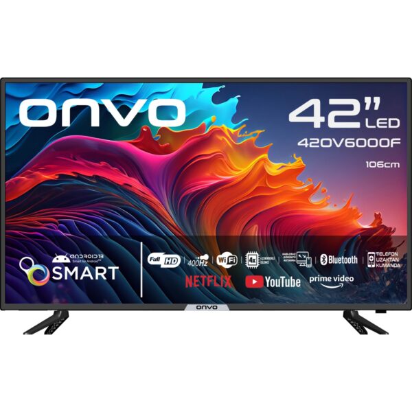 Onvo 42OV6000F 42" 106 Ekran Uydu Alıcılı Full HD Smart LED TV