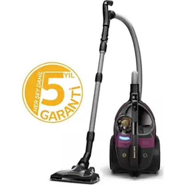 Philips Marathon Ultimate Toz Torbasız Elektrikli Süpürge, 899 W, PowerCyclone 10, Süper Turbo Fırça, Sert Zemin Başlığı, XB9155/07