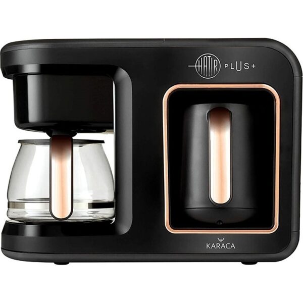 Karaca Hatır Plus 2 In 1 Kahve Makinesi Black Copper