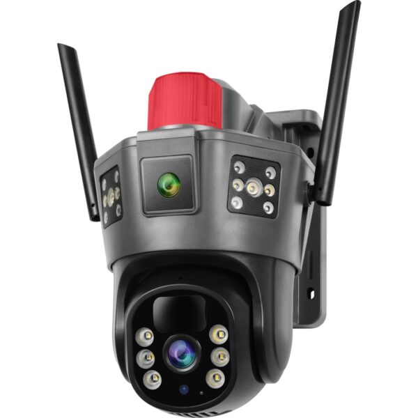 Avenir AV-S429 6mp 2 Kameralı 3 Ekranlı Solar Ptz 4g Sim Kartlı Kamera