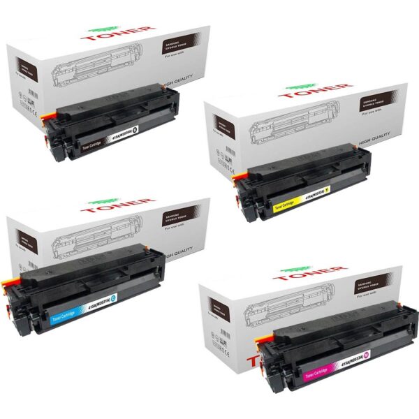 Oldem Plus Canon CRG-067 Muadil 4 Renk Toner Seti - LBP633CDW / MF651CDW / MF655CDW / MF657CDW Chipli