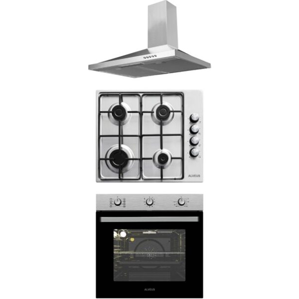 Alveus Inox  3'lü Ankastre SET(GUSTO-MOA640-MFA615)