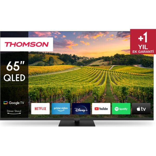 Thomson 65QG5C14 65" 164 Ekran Uydu Alıcılı 4K Ultra HD Google QLED TV