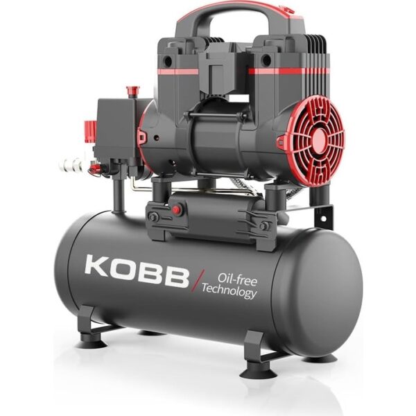 KBK8S 1.2hp 8lt 8bar Yağsız Sessiz Taşınabilir Hava Kompresörü
