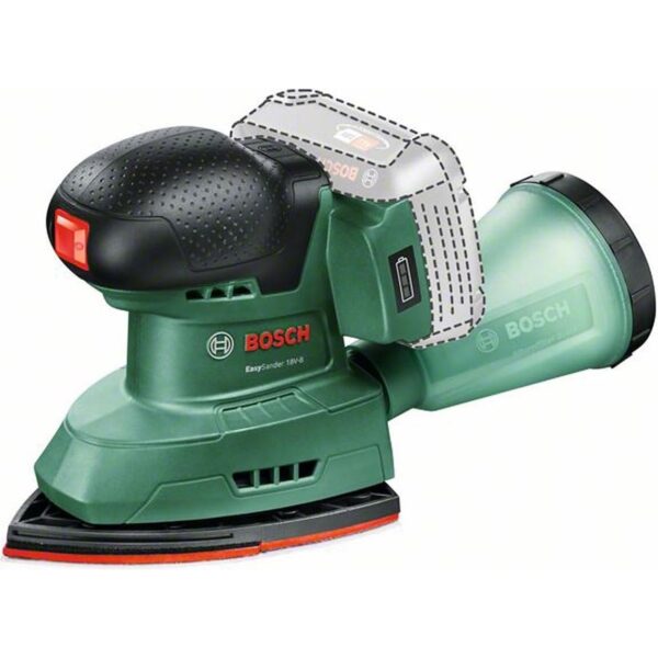 Home And Garden Bosch Easysander 18V-8 Akülü Çok Amaçlı Zımpara Makinesi, Üniversal Zımpara 18V-10, Universalsander 18V-10